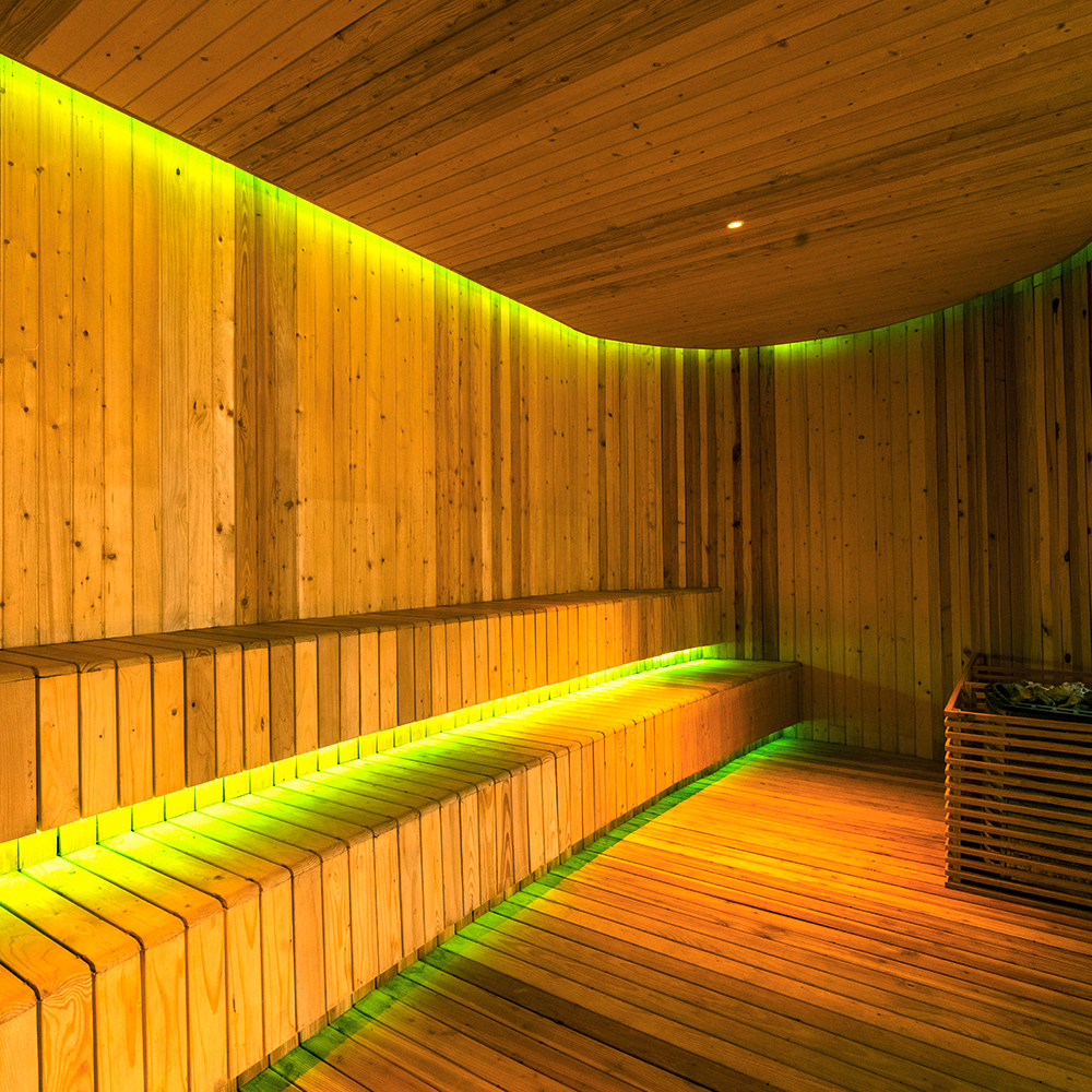 Sauna. - HWC (Holywings Wellness Club) - Bali's first oceanfront wellness destination